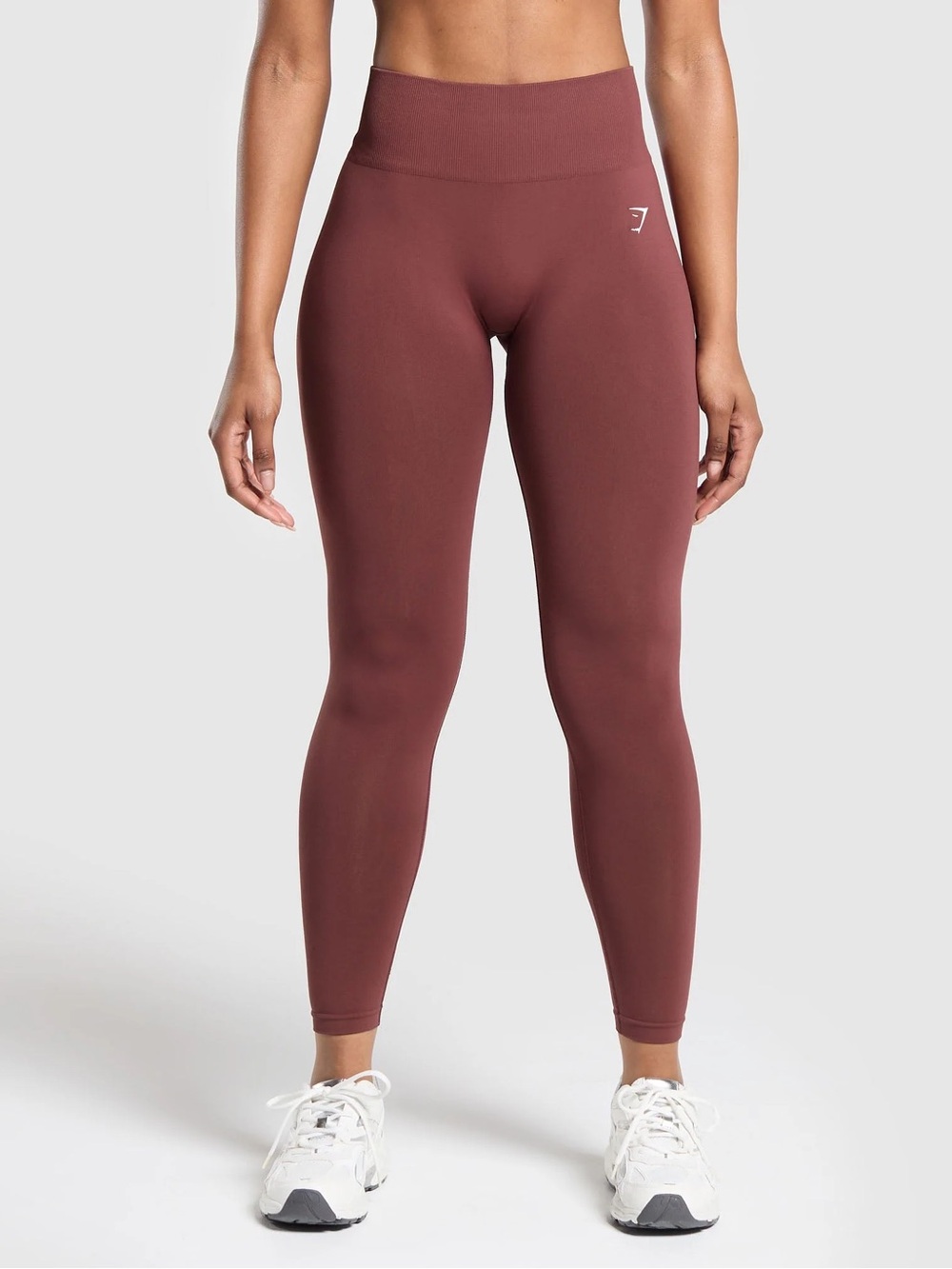 Gymshark Everyday Seamless Leggings - Burgundy Brown - XS